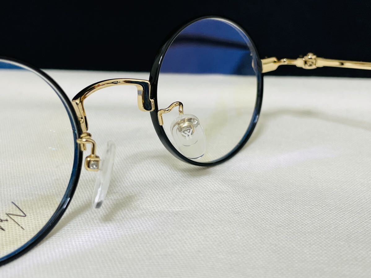Yohji Yamamoto ヨウジ ヤマモト メガネフレーム YY1309 002 未使用 美品 伊達眼鏡 ラウンド サングラス 丸メガネ 人気カラーの画像7