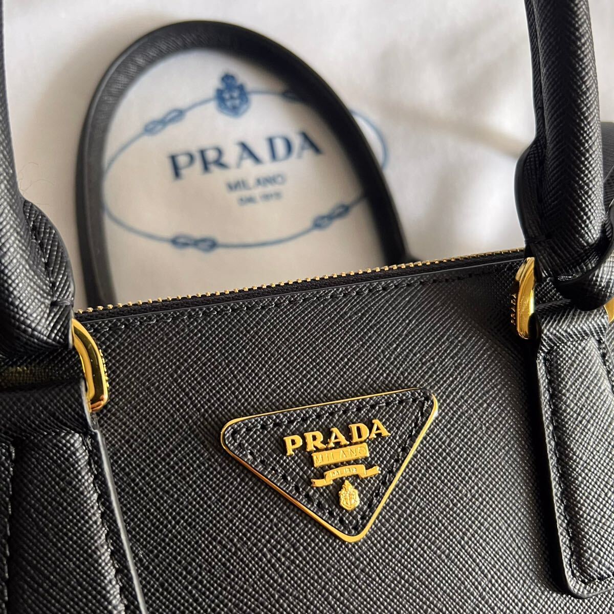 ◇極美品/付属品◇PRADAプラダ ガレリア サフィアーノレザー ◇極美品/付属品◇PRADAプラダ ガレリア サフィアーノレザー