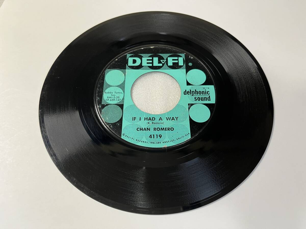 Chan Romero/Del-Fi 4119/The Hippy Hippy Shake/If I Had A Way/1959