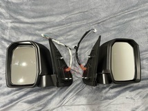 200 серия Hiace 6 type look оригинальный модель зеркало на двери левый правый металлизированный электрический складывание электрический регулировка угла 