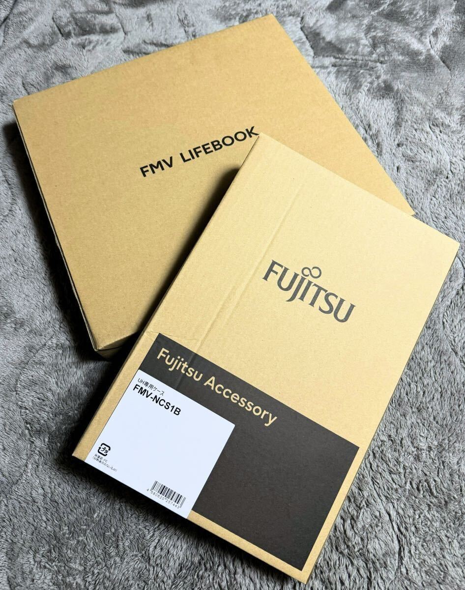 新品 Fujitsu 富士通 LIFEBOOK WU-X/H1 14インチ 世界最軽量 約689g 専用ケースの画像1