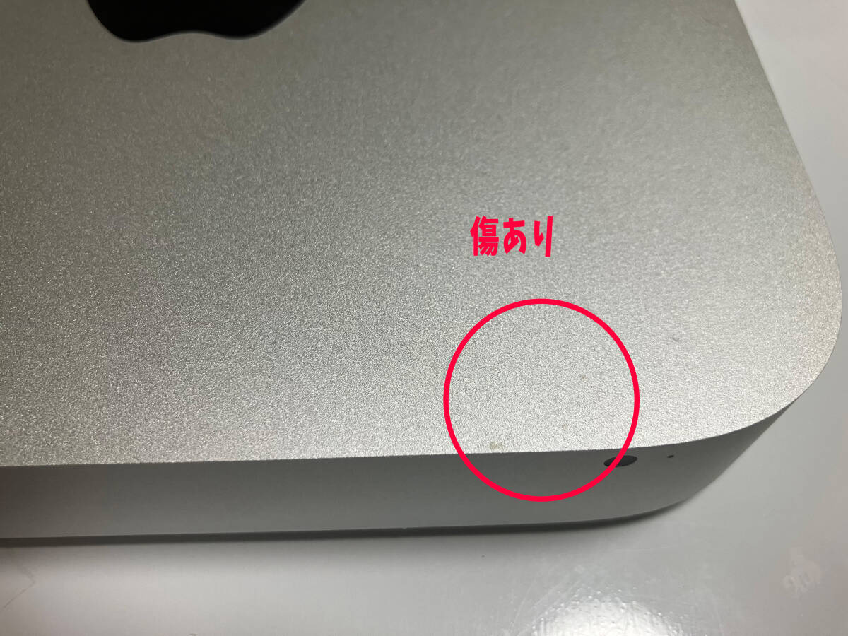 Mac mini Late 2014 /2.6GHz Core i5/HDD1TB〈MGEN2J/A) 目立つ傷と汚れあり ケーブルなどの付属品なし の画像4