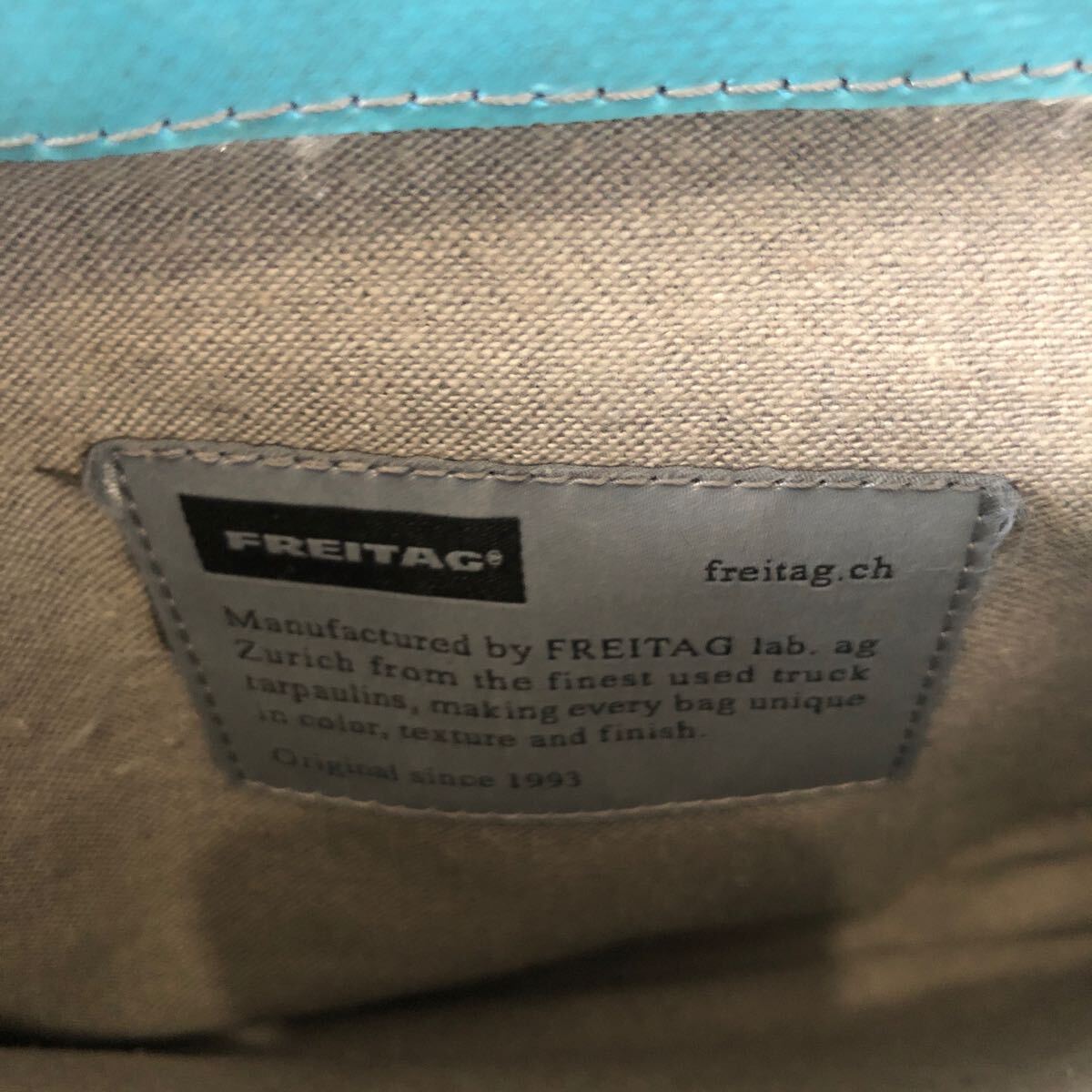 FREITAG REFERENCE R104 BLYblai shoulder pouch records out of production rare 