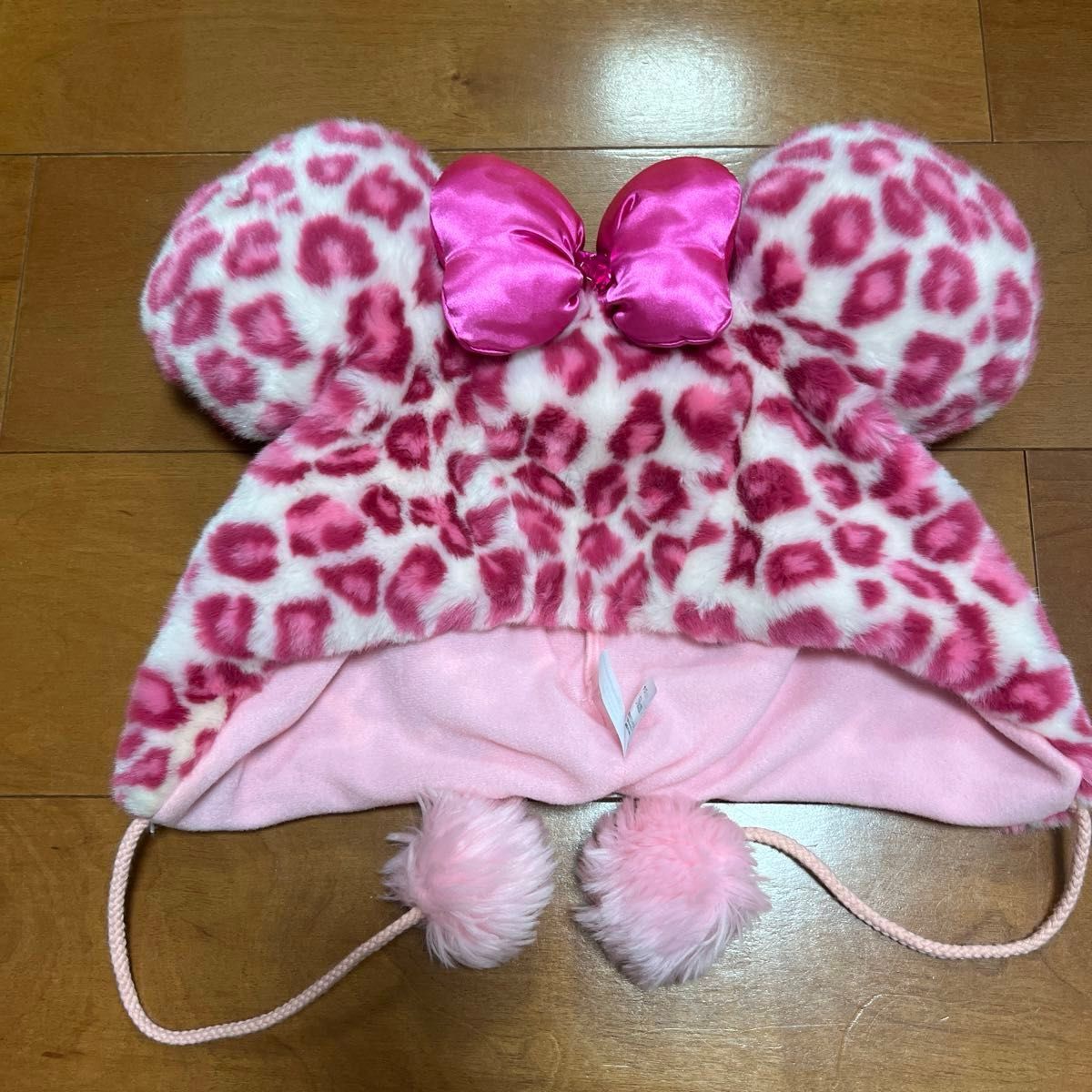 Disney - ミニーちゃん ディズニー ファンキャップ ヒョウ柄 Disney - ミニーちゃん ディズニー ファンキャップ ヒョウ柄