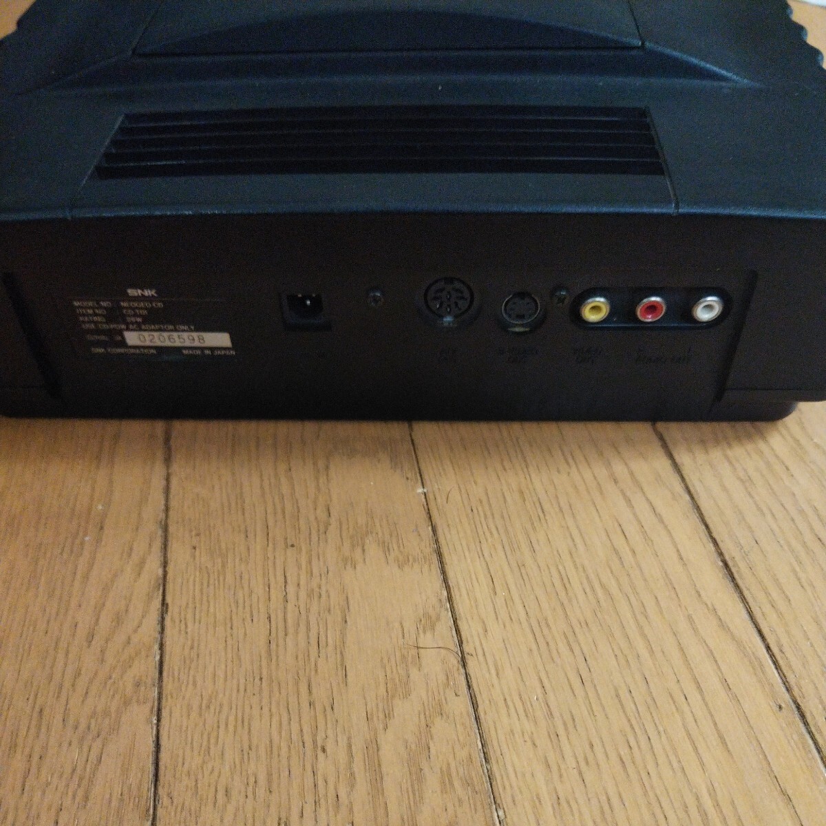 ネオジオCD トップローディング ゲーム機本体 SNK CD-T01 動作確認済み の画像5