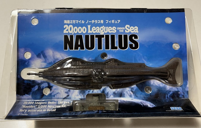  Sega приз * море низ 2 десять тысяч миля Nautilus номер фигурка *2002 год 