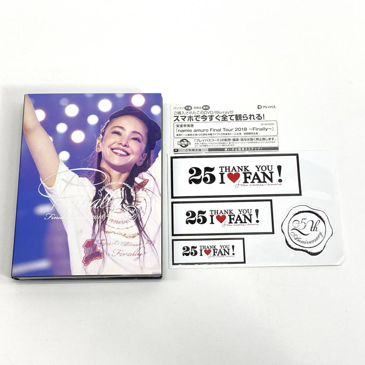 1000円～ 初回生産限定盤 安室奈美恵/namie amuro DVD/5枚組 Final Tour 2018 ~Finally~ ステッカー付き 24d菊MZ_画像2