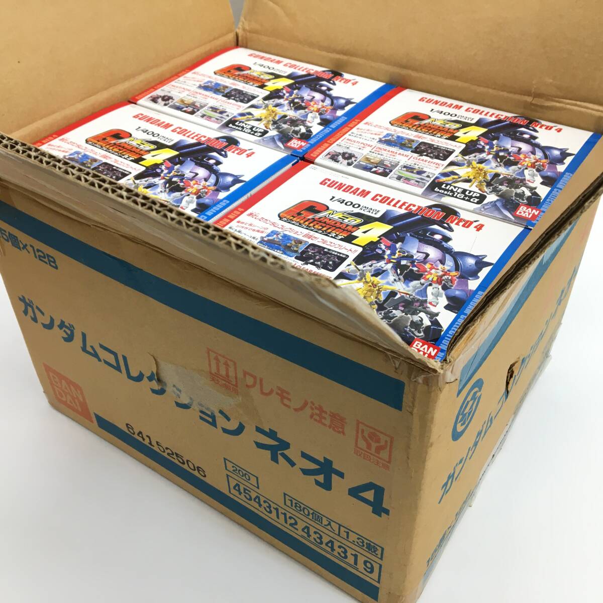 未開封 BANDAI/バンダイ 機動戦士ガンダム ガンダムコレクション ネオ4/NEO4 BOX 12個セット 180個入 フィギュア 元箱付き 24d菊E_画像1