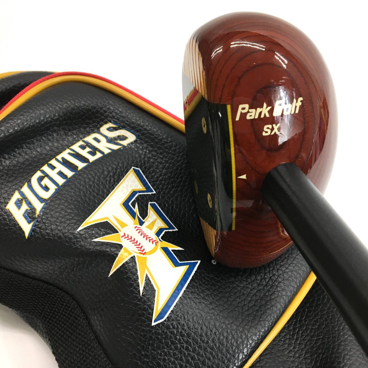 NITTAX/二ッタクス NTX Park Golf SX パークゴルフクラブ ケース付き 右利き用 IPGA認定品 北海道日本ハムファイターズ 24d菊Eの画像1