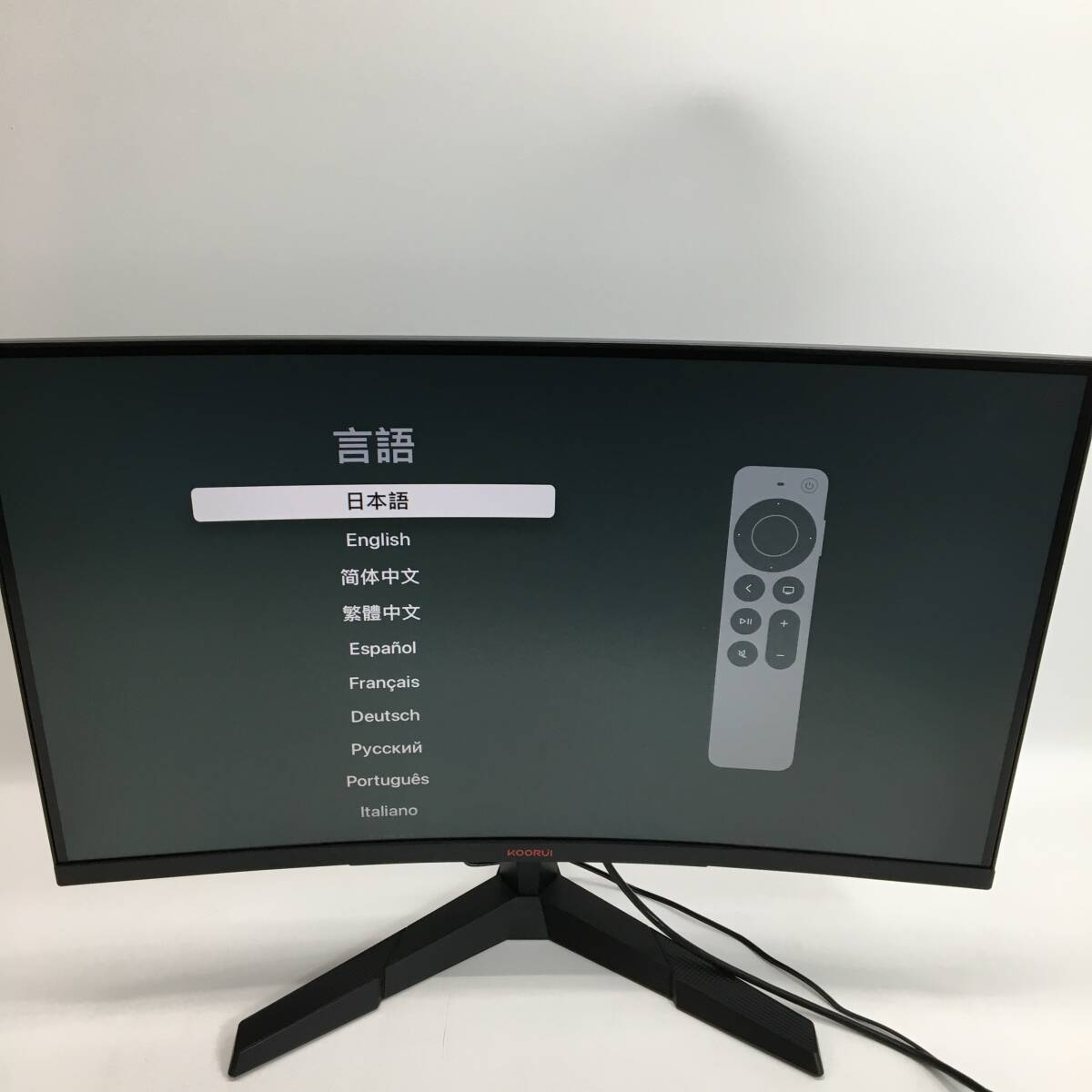 Apple/アップル Apple TV 4K 第2世代 A2169 リモコン付き 動作品 電源コード欠品 24d菊TK_画像9