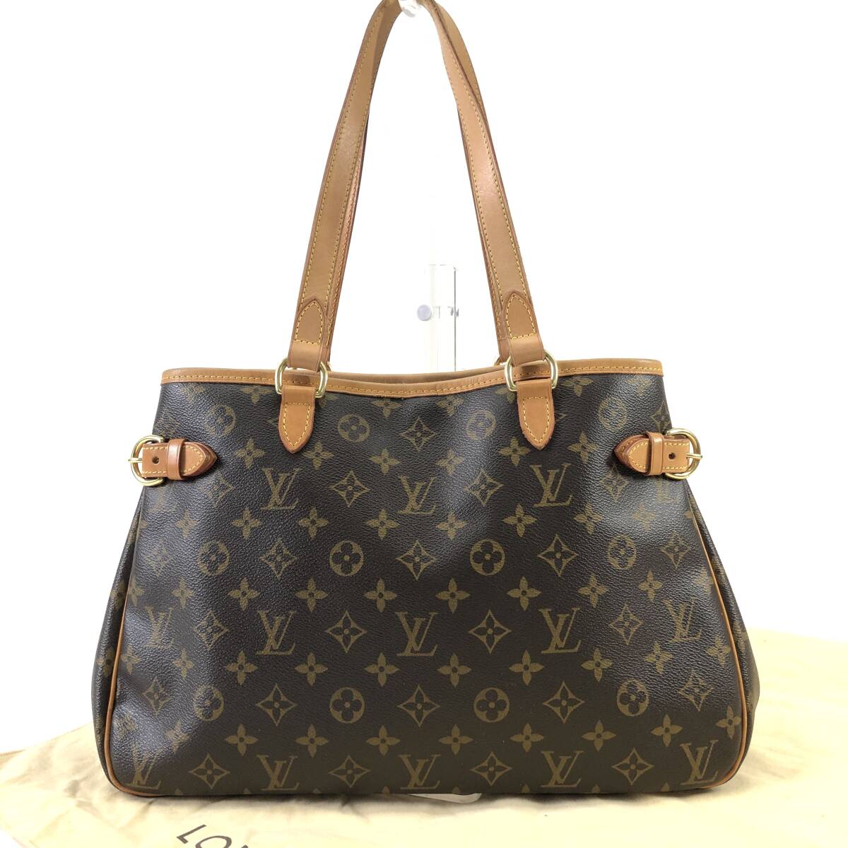 美品 LOUIS VUITTON ルイ ヴィトン モノグラム バティニョール オリゾンタル トートバッグ M51154 鞄 保存袋 24d菊TKの画像1