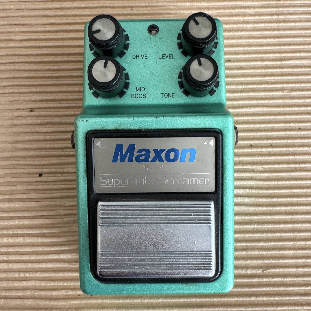 Maxon ST-9 Super Tube Screamer （マクソン／スーパー・チューブ・スクリーマー）ビンテージ ガリノイズあり ＜送料無料＞の画像1