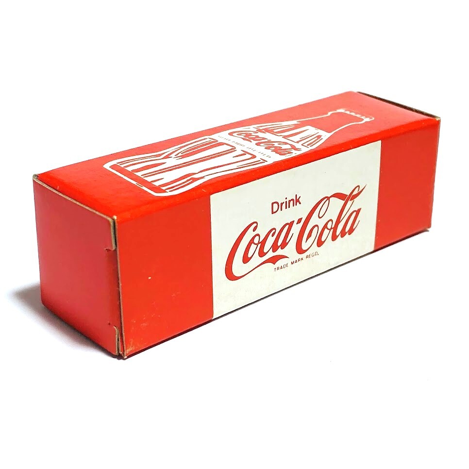日本コカコーラ社正規品 未使用 1970年代 コカ・コーラ表記 ミニボトル キーホルダー 当時物 昭和レトロ ミニチュア ノベルティ 非売品 の画像5