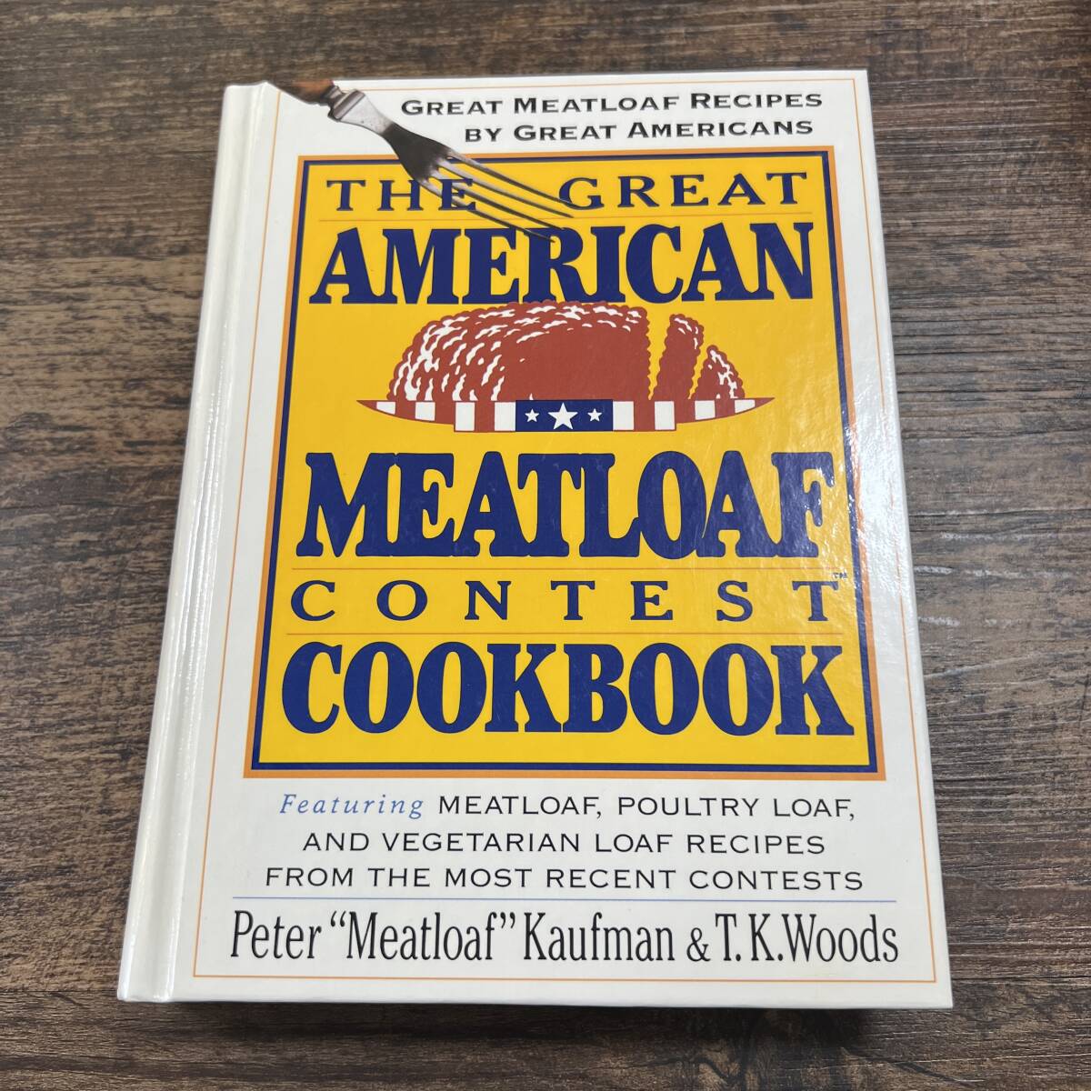 K-3118■The Great American Meatloaf Contest Cookbook■Great Meatloaf Recipes by Great Americans■アメリカ料理レシピ 英語書籍_画像1