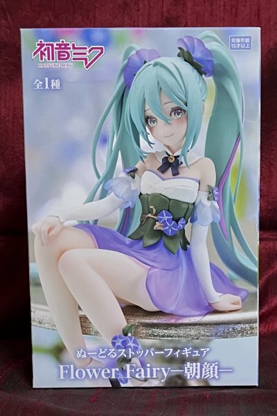 フリュー 初音ミク ぬーどるストッパーフィギュア Flower Fairy 朝顔 ぬーすと ヌースト ぬースト ヌードルストッパー