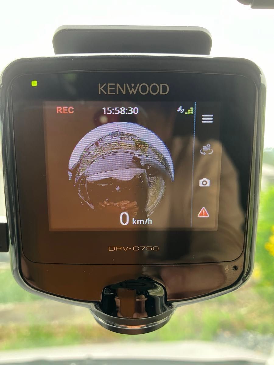 ケンウッド DRV-C750 360°撮影対応ドライブレコーダー！