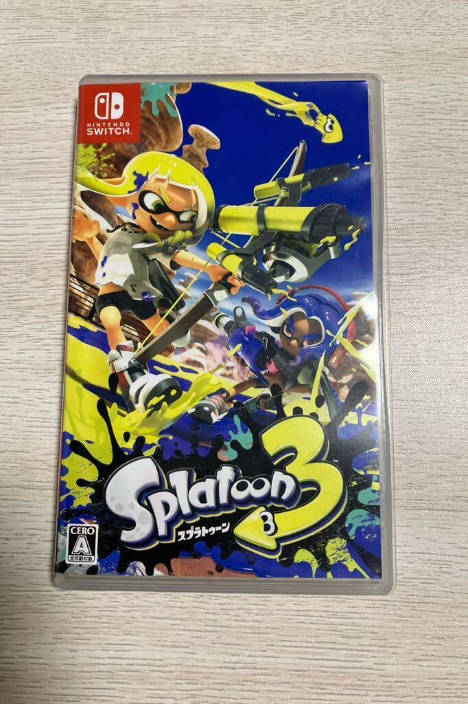 【送料込】スプラトゥーン3 splatoon ソフト Nintendo Switch スイッチ 