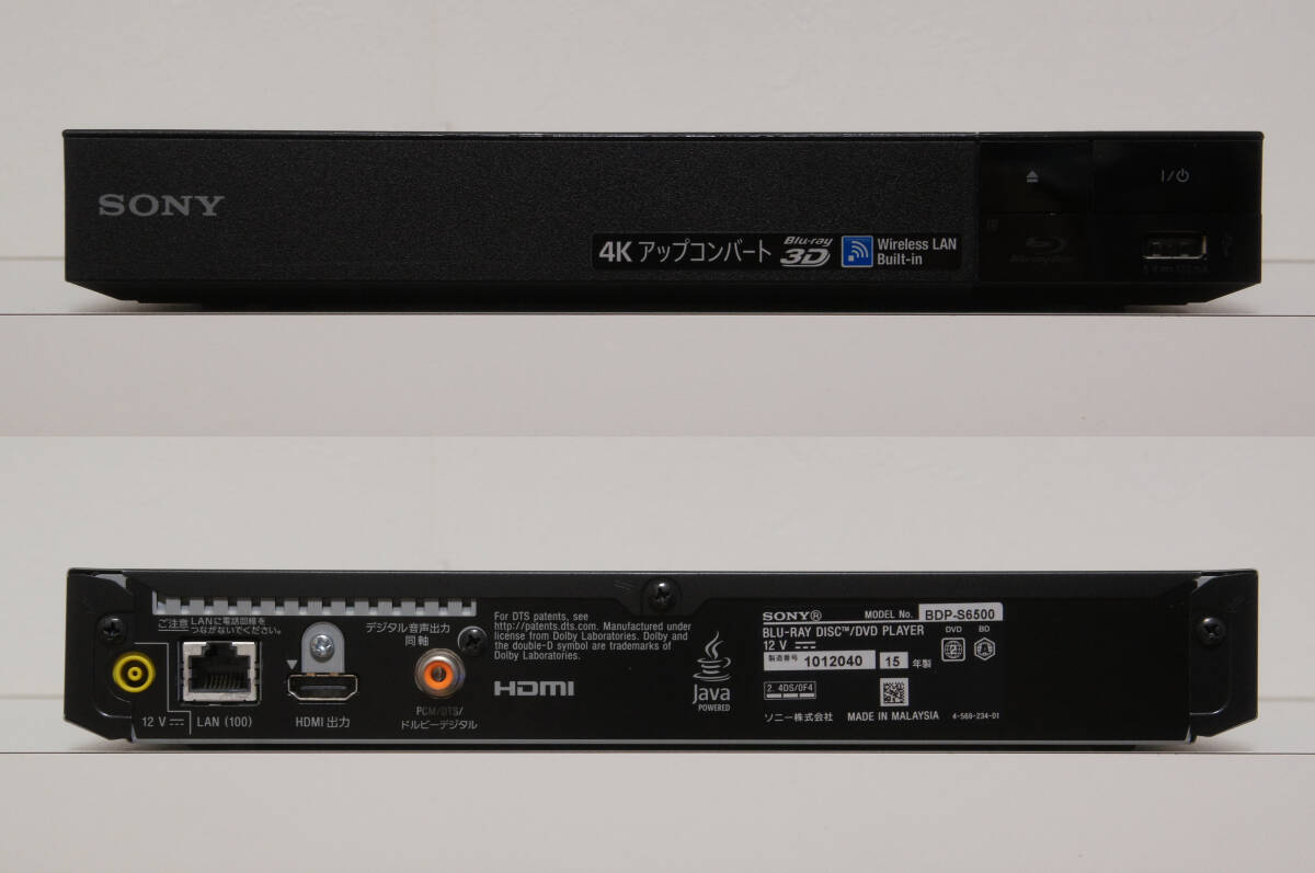 [ быстрое решение * бесплатная доставка ]SONY BDP-S6500 Sony SACD соответствует Blue-ray диск /DVD плеер Pioneer BDP-160,BDP-170 только нет!