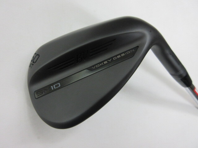 コース未使用 Titleist タイトリスト VOKEY ボーケイ SM10 ウェッジ 60-04T　ジェットブラック　DG WEDGE_画像1