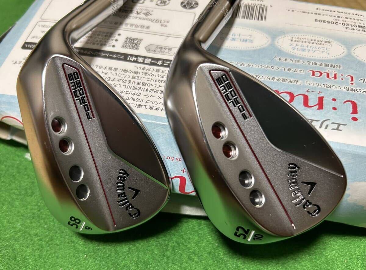 キャロウェイ JAWS FORGED 52&58度2本セット★モーダスTOUR115Sシャフトの画像1