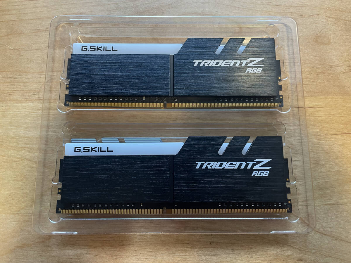 G.SKILL TRIDENTZ RGB DDR4-2666MHz 16GB (8GB×2枚キット) F4-2666C18D-16GTZRの画像2