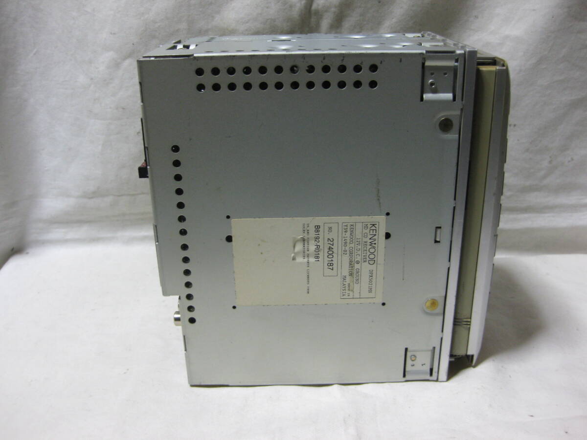 K-2260 KENWOOD ケンウッド DPX-5021MN MDLP 2Dサイズ CD&MDデッキ 故障品の画像8