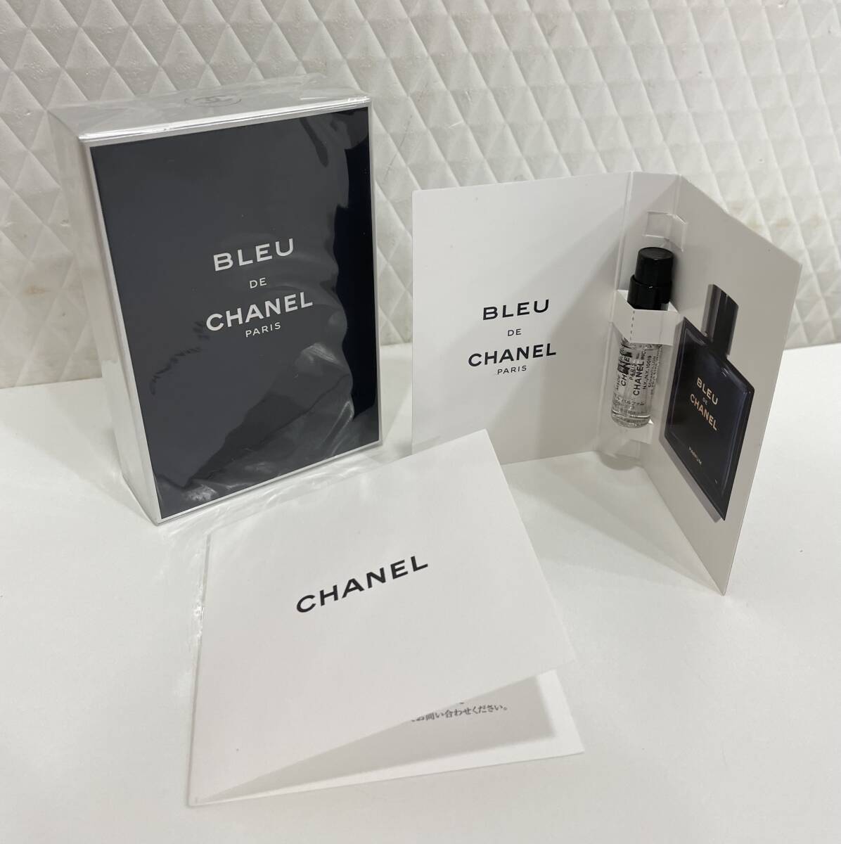 G[20094] нераспечатанный CHANEL Chanel BLEU DE голубой du Chanel путешествие s Play o-dotowa let заправка 20mL×3шт.@ образец имеется 