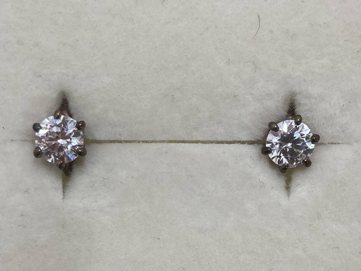  length [15621]eteete earrings SV925 Stone Gold color 