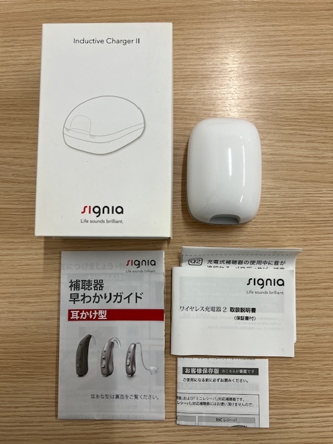 長「15706」補聴器 Xシリーズ sognia Pure Charge&Go 3X RGD 耳かけ型 通電のみ確認済_画像5