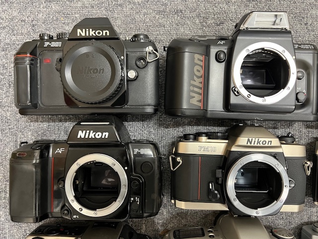 長「15593-①」カメラ レンズ 付属品 38点 おまとめ Canon/キヤノン Nikon/ニコン FUJIFILM など_画像2