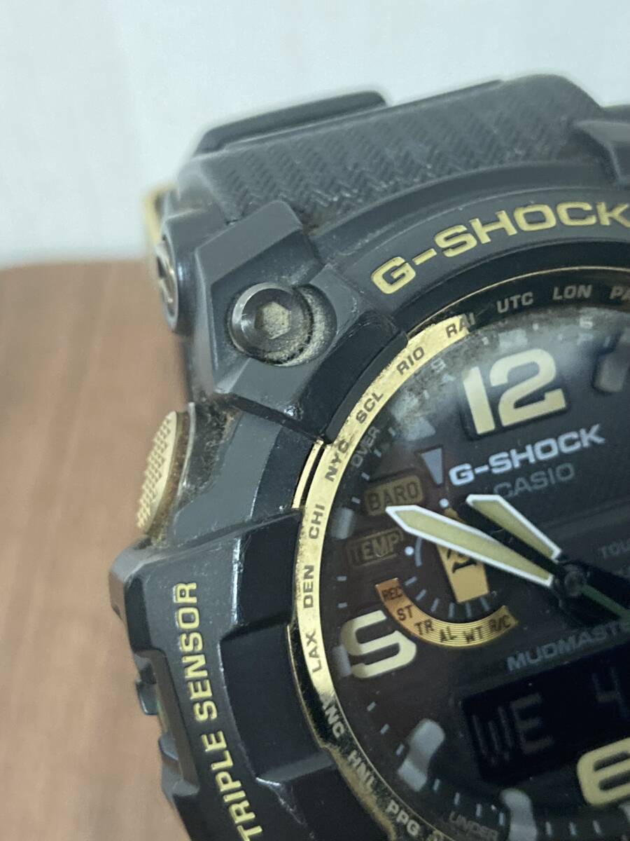 大G「19767」Casio カシオ G-SHOCK マッドマスター GWG-1000GB ソーラー ケース付き 現状稼働の画像6