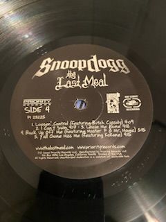 スヌープドッグ レコード　Snoop Dogg - The Last Meal LP レコード 【輸入盤】