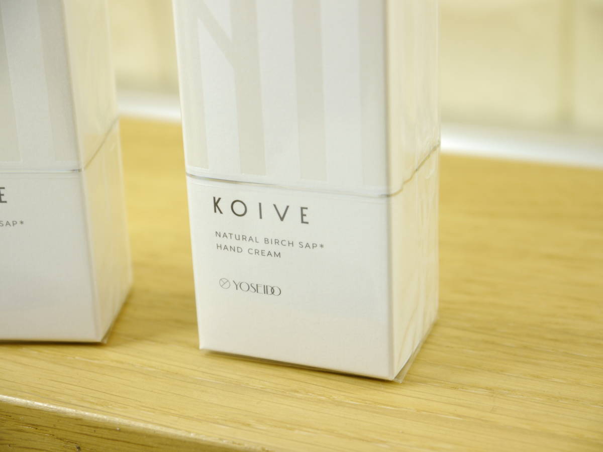 * including in a package free shipping!!* curing .KOIVE(koivu) natural hand cream 40g 2 point set * luxurious white birch . fluid. aging care 