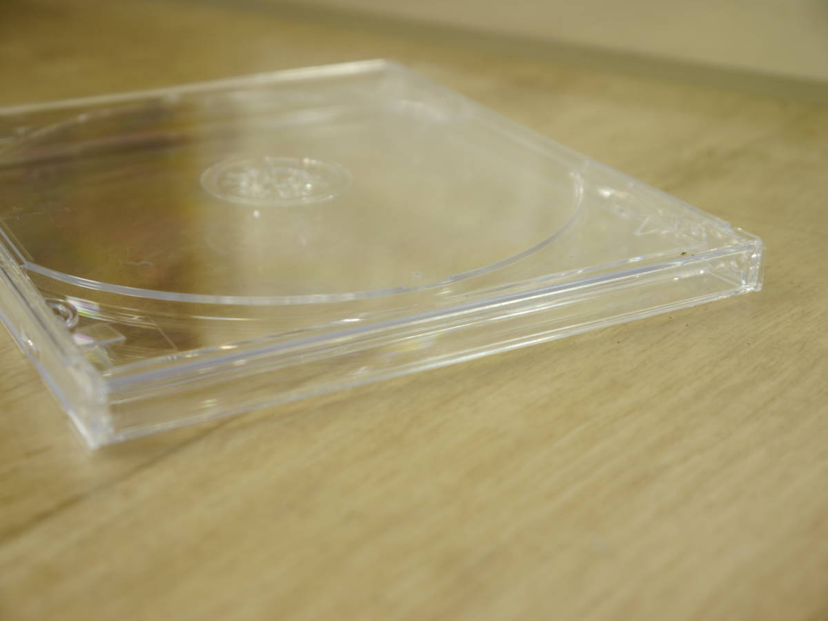 ◆新品◆ CDプラケース 100枚セット クリアケース 販促用 入れ替え用 厚み10mm／1cm 一般的ＣＤ同等 無色透明 入れ物 ケースの画像6