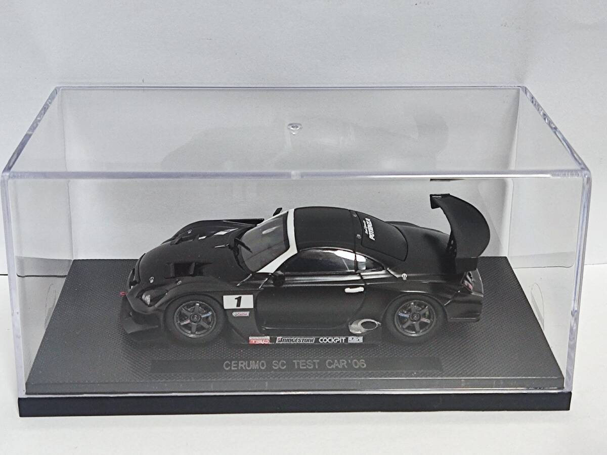 EBBRO 1/43-SUPER GT 500 CERUMO SC TEST CAR'06 [43803] #1 /エブロ/スーパーGT/セルモ テストカー/LEXUS/レクサスの画像4