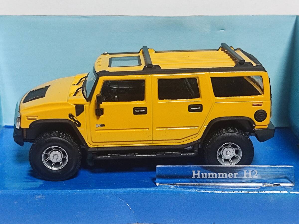 Cararama 1/43-HUMMER H2 (Yellow) /カララマ/ハマー/HONGWELL/ホンウェルの画像4