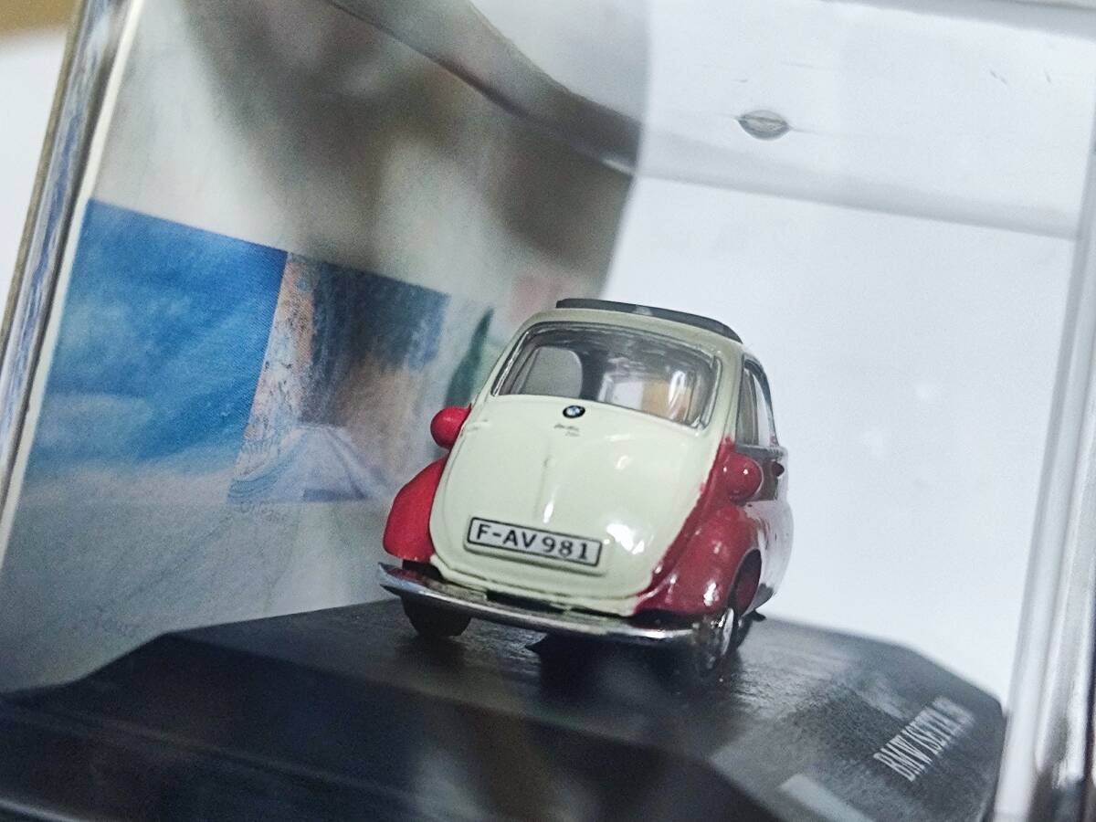 Cararama 1/72-BMW Isetta 250 (Red/Beige) /kala llama / Ise ta/HONGWELL/ Hongwell 