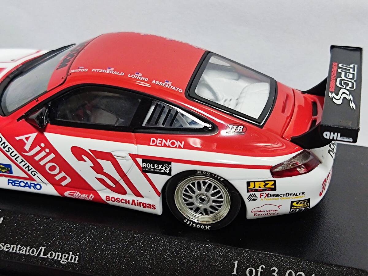 MINICHAMPS 1/43 Porsche 911 GT3 Cup Ajilon #37 24h Daytona 2005 [400056237] /ミニチャンプス/PMA/ポルシェ カップ/デイトナ24時間の画像9