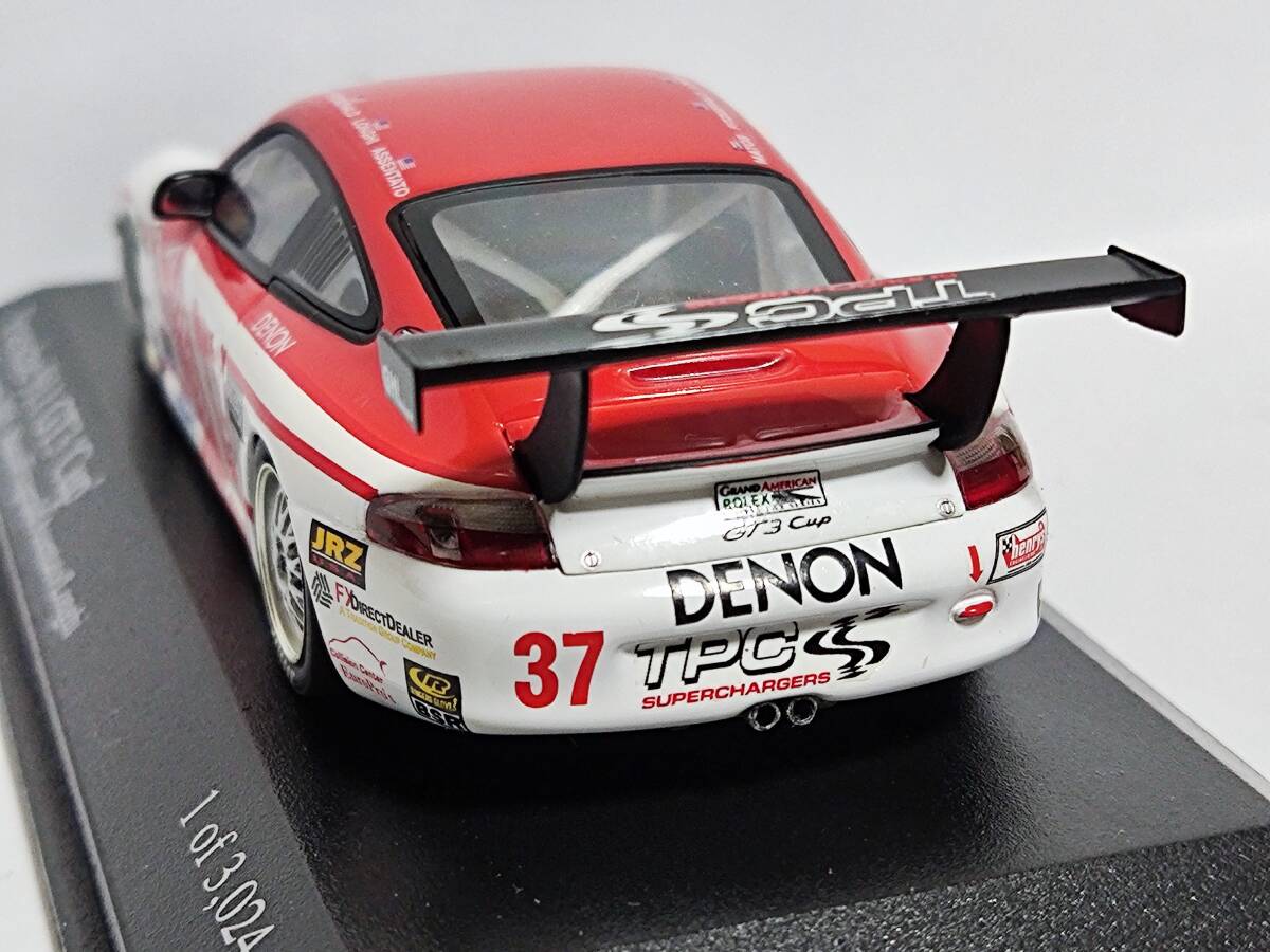 MINICHAMPS 1/43 Porsche 911 GT3 Cup Ajilon #37 24h Daytona 2005 [400056237] /ミニチャンプス/PMA/ポルシェ カップ/デイトナ24時間の画像8