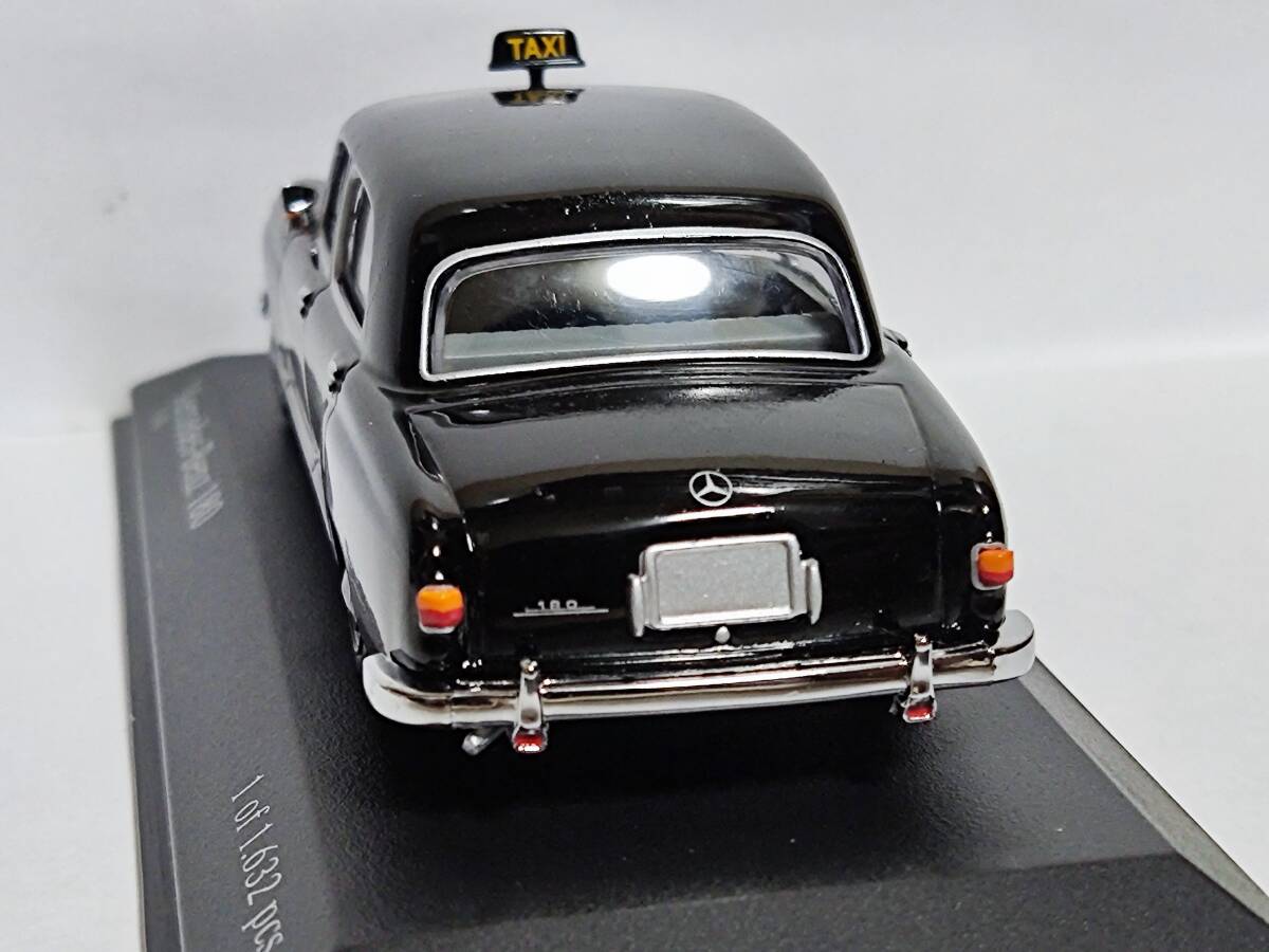 MINICHAMPS 1/43 Mercedes-Benz 180 1955 (Taxi) [430033195] /ミニチャンプス/PMA/メルセデス・ベンツ タクシー_画像8