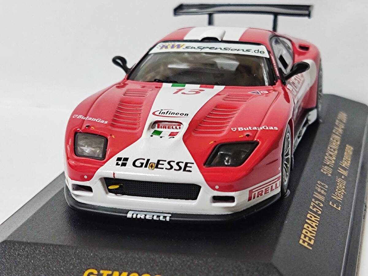 ixo Models 1/43 Ferrari 575M GIESSE #13 Hockenhein FIA-GT 2004 [GTM028] /イクソ/フェラーリ ホッケンハイム/maranello/マラネロの画像7