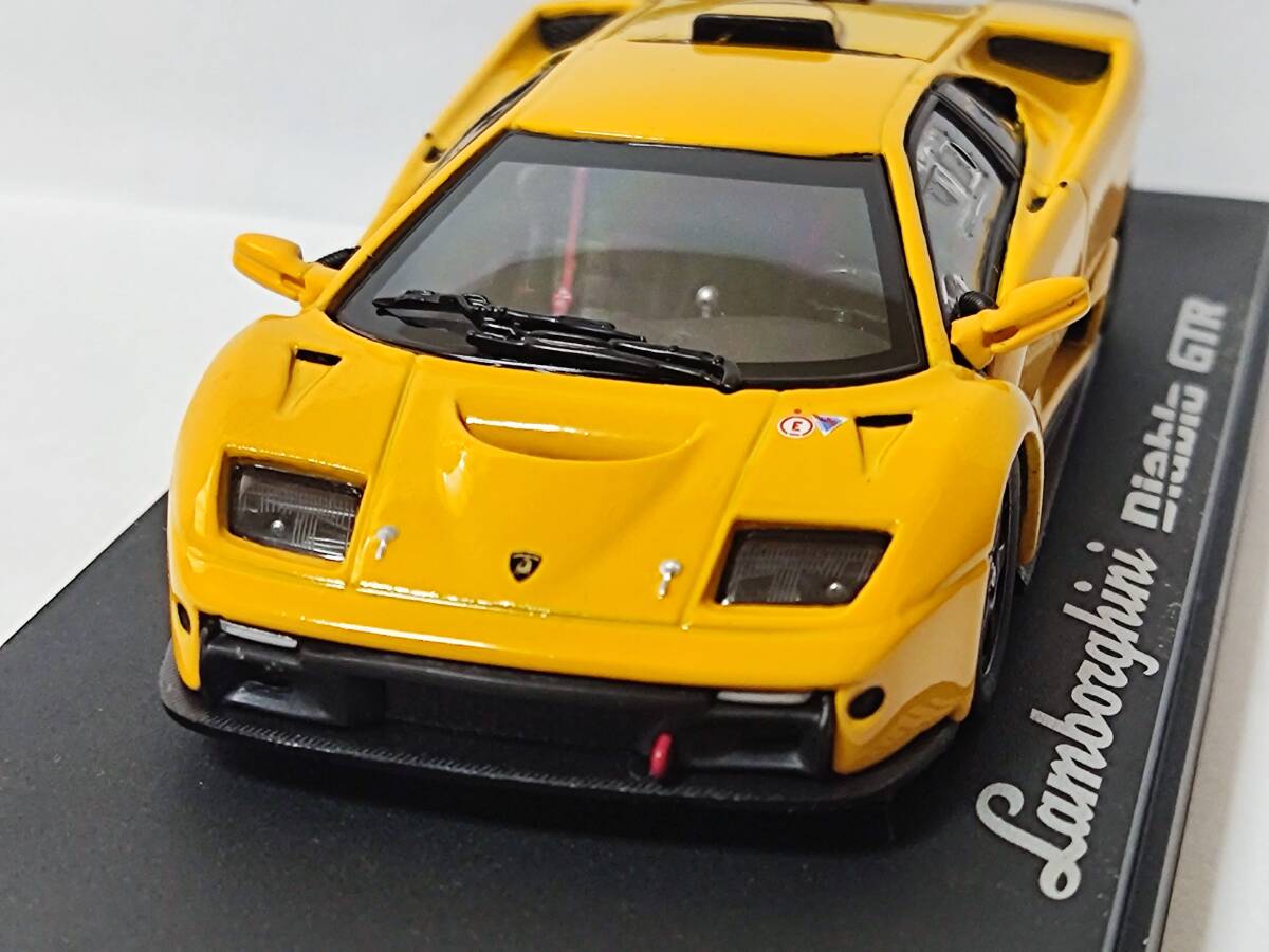 KYOSHO 1/43 Lamborghini Diablo GT-R (Yellow) [03215Y] /京商/ランボルギーニ ディアブロ GTR イエロー_画像7