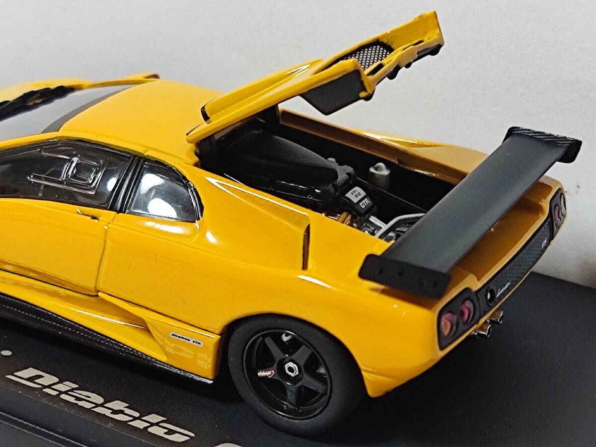 KYOSHO 1/43 Lamborghini Diablo GT-R (Yellow) [03215Y] /京商/ランボルギーニ ディアブロ GTR イエロー_画像10