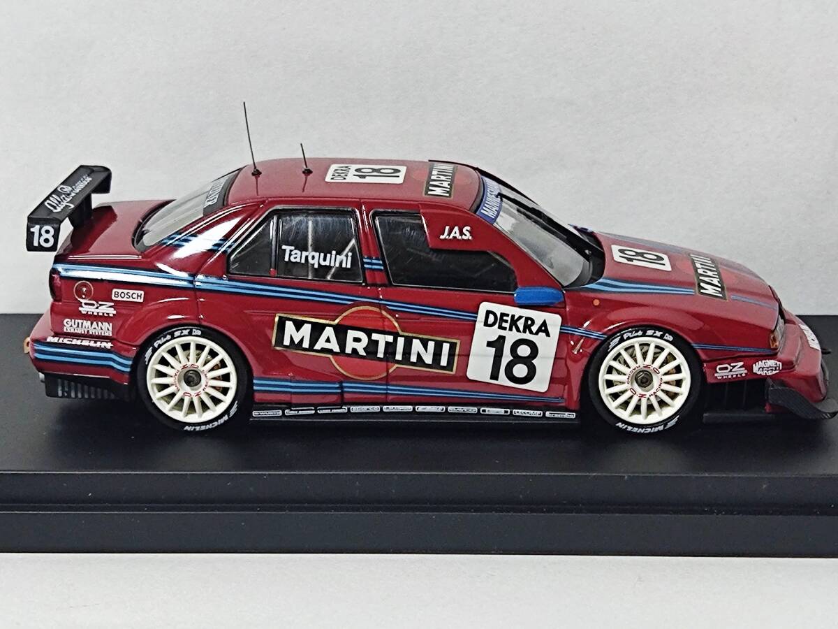 hpi racing【ベルテンポ特注】1/43 Alfa Romeo 155V6 TI MARTINI #18 1996 ITC G.Tarquini [8027] /アルファロメオ/マルティーニ_画像8