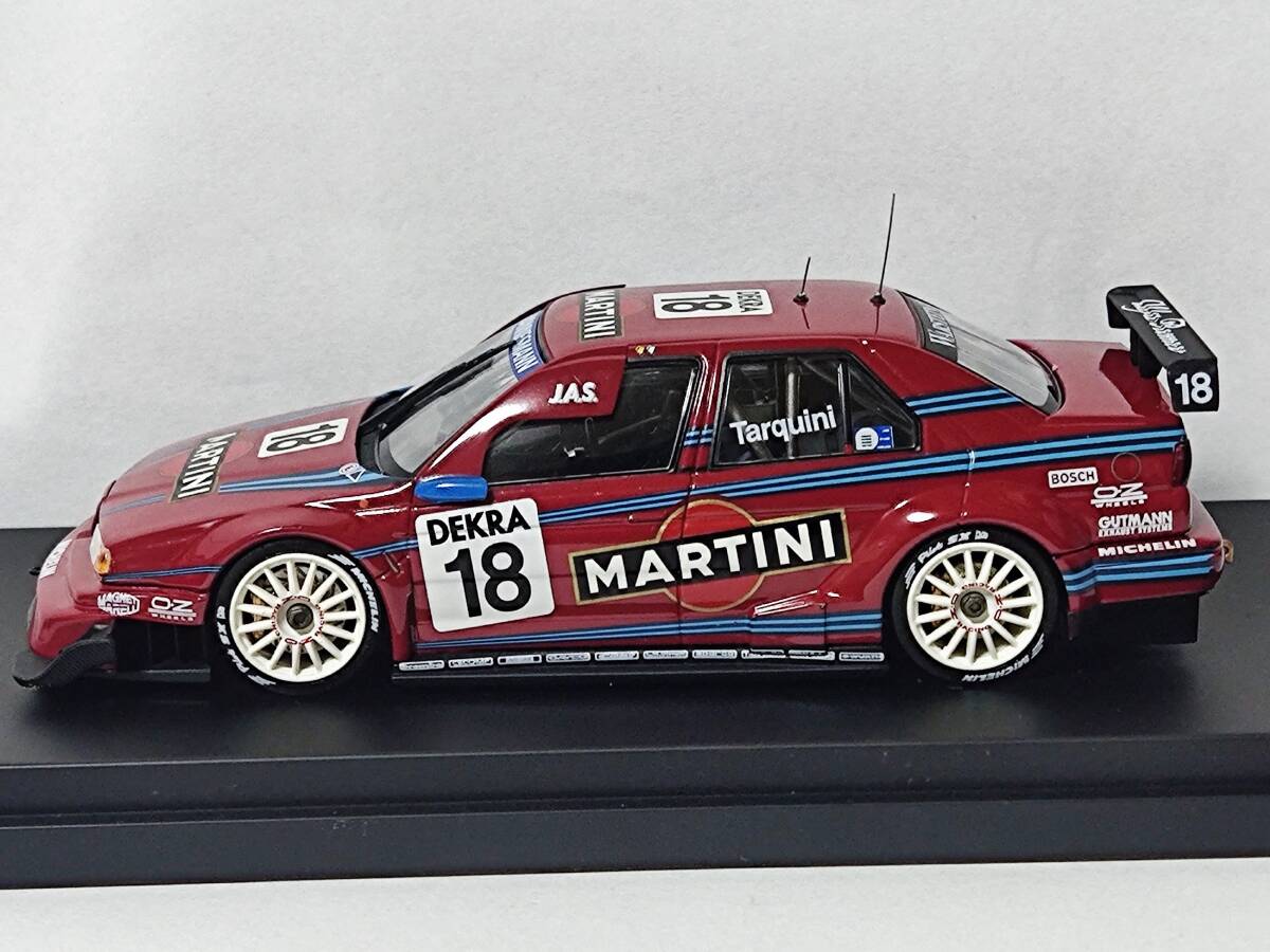 hpi racing【ベルテンポ特注】1/43 Alfa Romeo 155V6 TI MARTINI #18 1996 ITC G.Tarquini [8027] /アルファロメオ/マルティーニ_画像5
