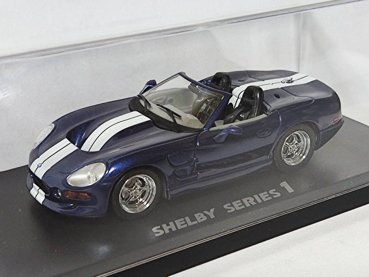 KYOSHO 1/43 Shelby Series 1 Blue/White [03131BW] /京商/シェルビー シリーズ1/AC Cobra/コブラ等_画像1