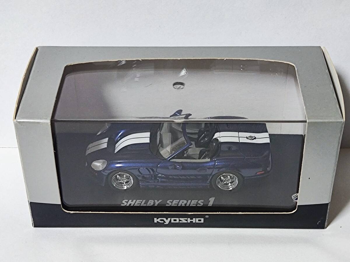 KYOSHO 1/43 Shelby Series 1 Blue/White [03131BW] /京商/シェルビー シリーズ1/AC Cobra/コブラ等の画像2