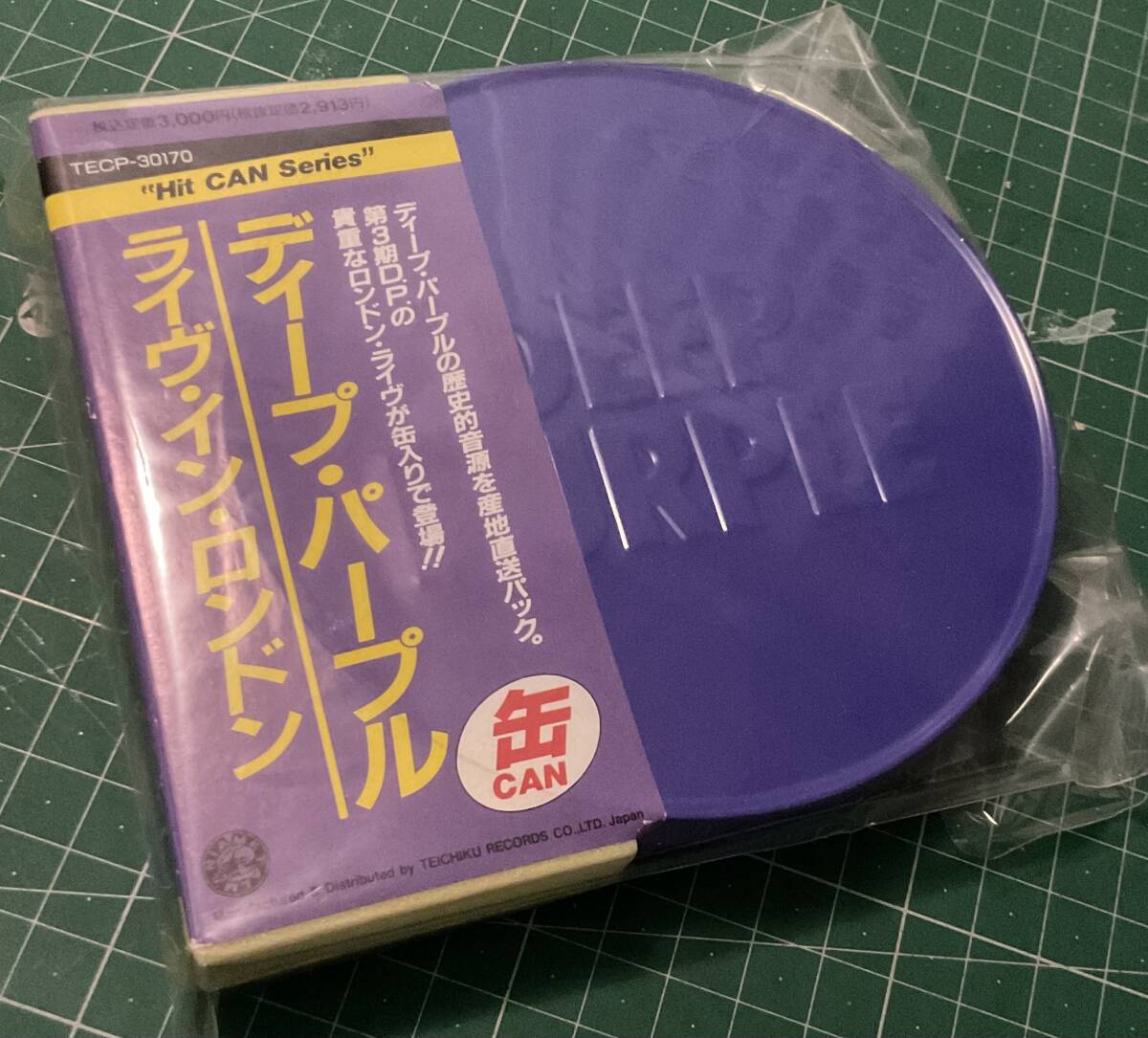 国内盤レア！”Hit CAN series” CDまあまあ美品帯付 Live in London /Deep Purple  超名盤の稀少な缶仕様の画像1