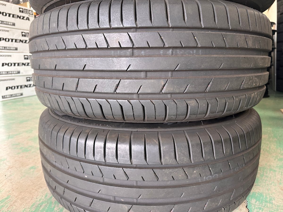 バリ溝 2023年製 TOYO プロクセス スポーツSUV 265/60R18 8J +20 6H PCD139.7 MUD VANCE 未使用品 4本set プラド 等 P240420aの画像10