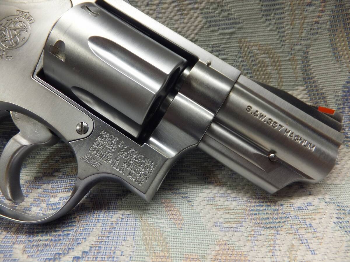 美品？ コクサイ S&W M66 357 コンバット マグナム ガス リボルバー ガスガン KOKUSAIの画像4